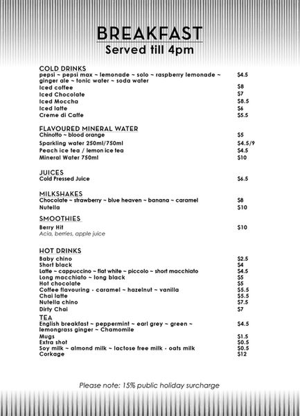 Menu Page 2